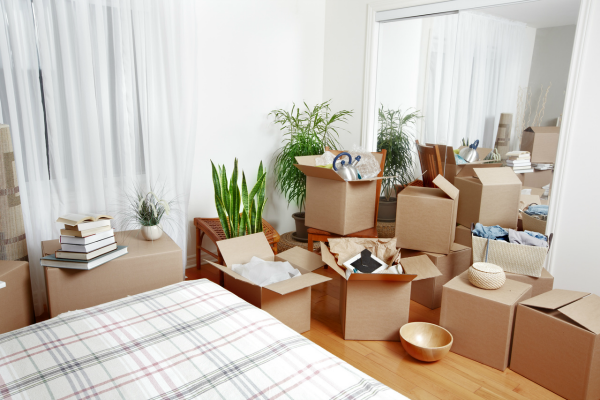 Home Filled with Packing Boxes | 3GuysMoving.com