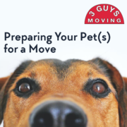 Preparing Your Pet(s) for a Move 1 Preparing Your Pet(s) for a Move