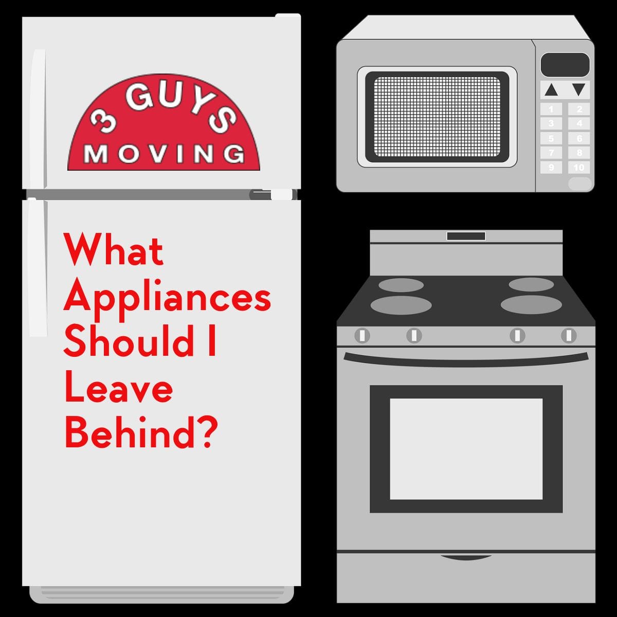 What Appliances Should I Leave Behind?