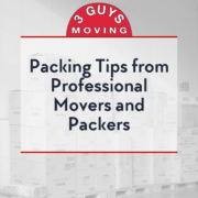 Packing Tips from Professional Movers and Packers 1 Packing Tips from Professional Movers and Packers