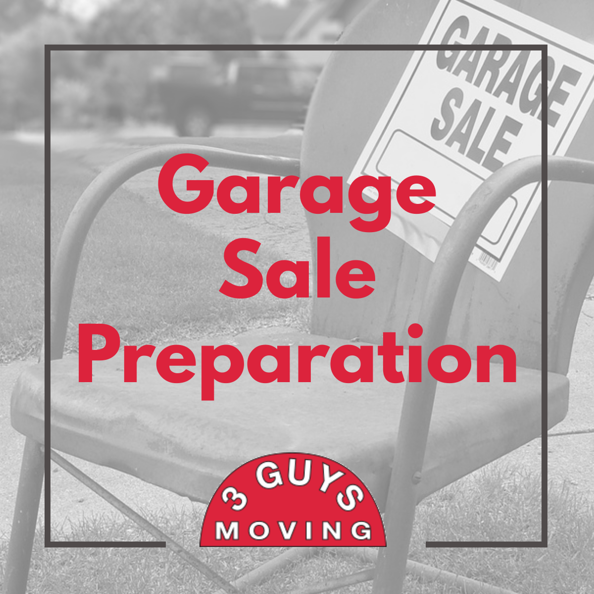 Garage Sale Preparation - Garage Sale Preparation