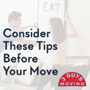 Consider These Tips Before Your Move