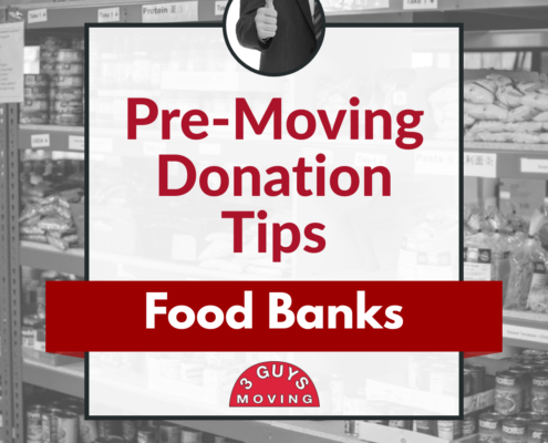 Pre-Moving Donation Tips: Food Banks