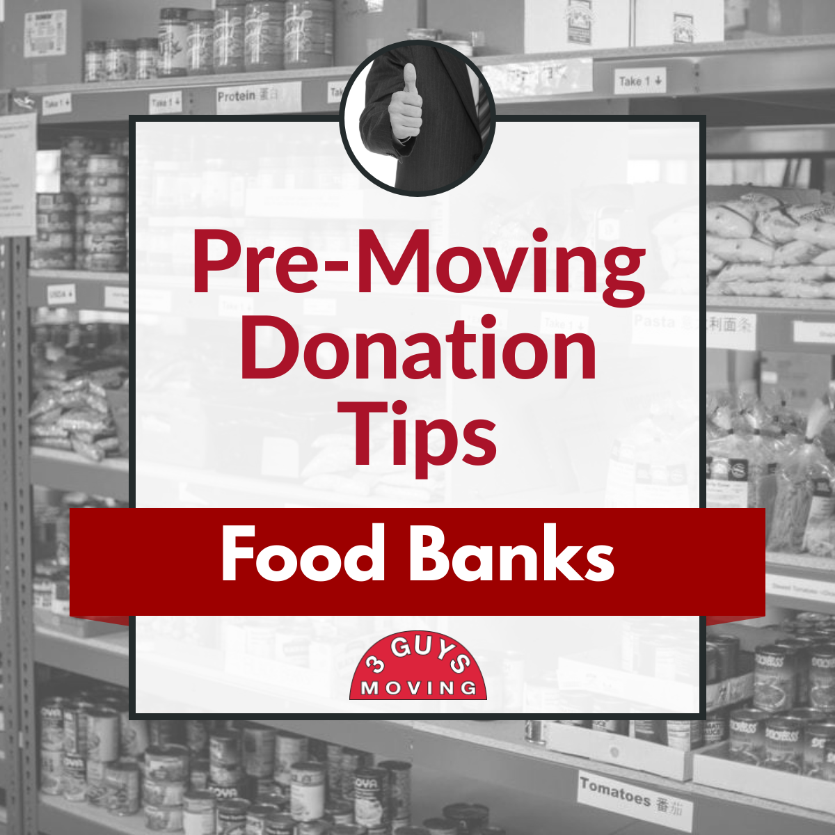 Pre Moving Donation Tips - Pre-Moving Donation Tips: Food Banks