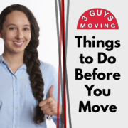 Things to Do Before You Move