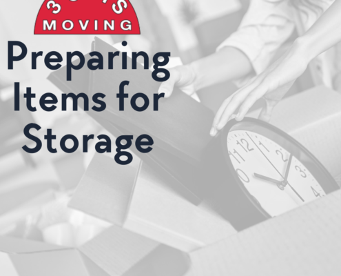 Preparing Items for Storage 8 Preparing Items for Storage