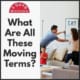 What Are All These Moving Terms?