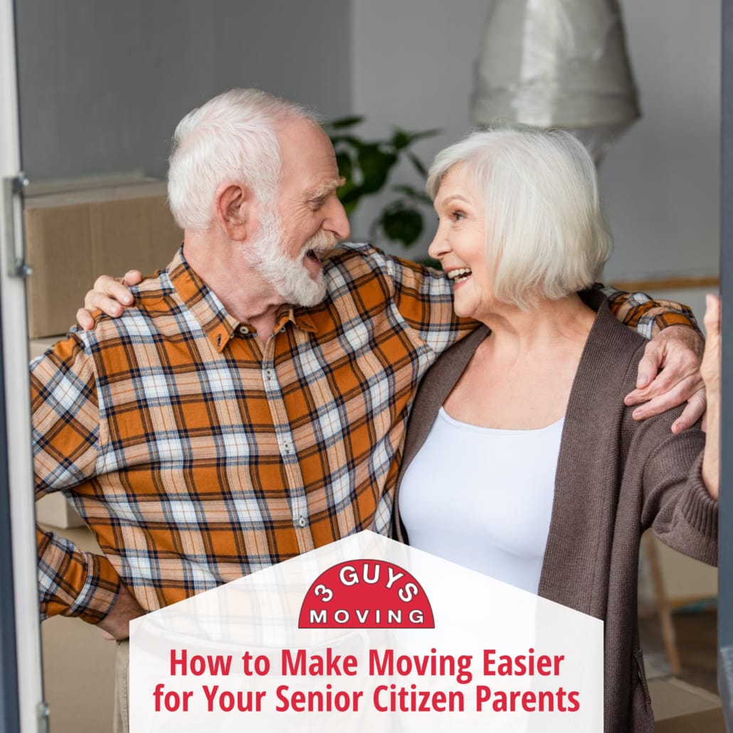 How to Make Moving Easier for Your Senior Citizen Parents