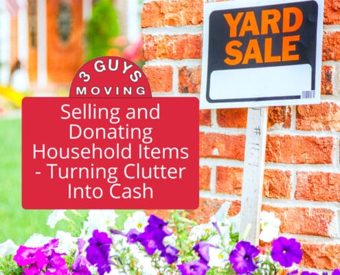 Selling and Donating Household Items - Turning Clutter Into Cash